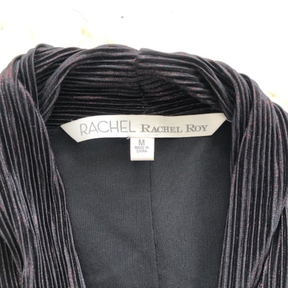 NWT Rachel Roy Sleeveless Pleated Dress sz M - Picture 3 of 7